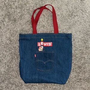 NWOT Levi’s X Super Mario Denim Tote Bag